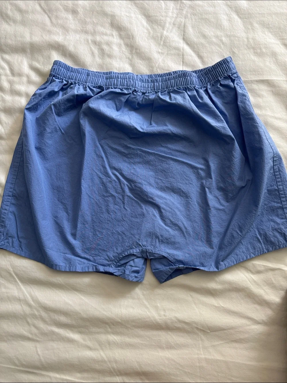 Neiman Marcus Light Blue Cotton Boxer Shorts - Two Pack